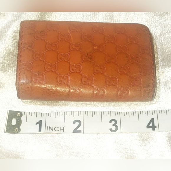 Gucci Vintage GG Guccissima 6 Key Leather Key Wallet - Host Pick - Picture 16 of 17